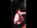 Baby "Nina" watches "Nina Doesn't Care"