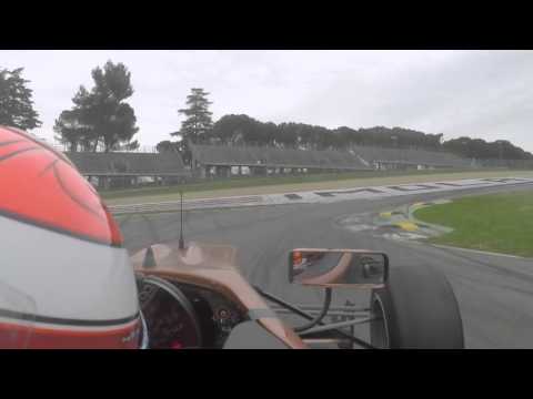 Test Formula 3 Puresport - Dallara F308 VW PE - Autodromo Enzo e Dino Ferrari Imola - Andrea Benalli