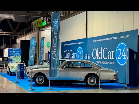Le auto dei VIP della dolce vita nello stand OldCar24 a Milano Autoclassica
