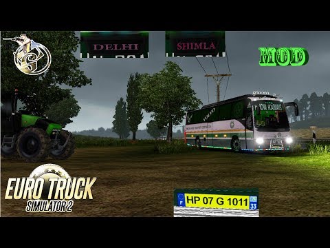 BUS MOD ETS2 1.27 INDIAN HRTC FULL MODIFICATION FOR VOLVO