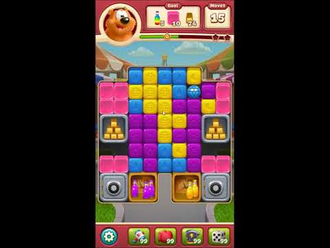 Toon Blast Level 3777 - NO BOOSTERS 🐻🐺🐱 | SKILLGAMING ✔️