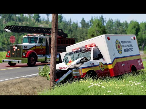 Emergency Response Crashes 8 | BeamNG.drive