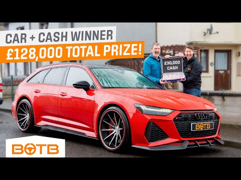 "I WON A £100,000 600HP Beast!" 2022 Audi RS6 Avant! BOTB Car Competition Winner