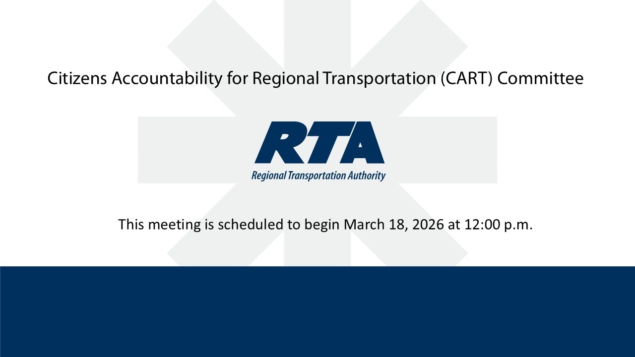 Citizens Accountability for Regional Transportation (CART) Committee - March 18, 2026, 12:00 p.m.
