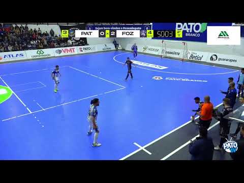 PATO FUTSAL X FOZ CATARATAS - AO VIVO - CAMPEONATO PARANAENSE SÉRIE OURO.