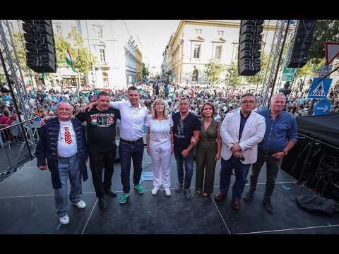 A Terror Háza jövőjéért demonstráltak az Andrássy úton - HírTV