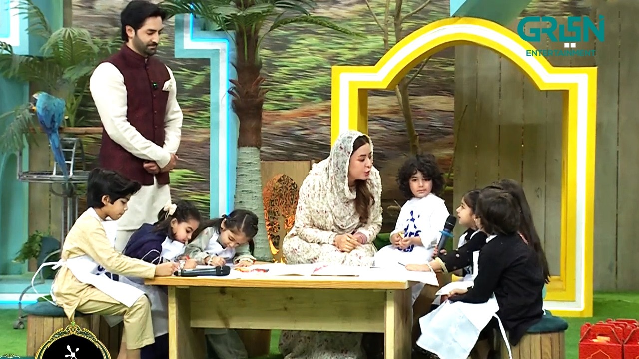 Johny Johny Yes Papa "Poem" Kids Segment | Danish Taimoor & Rabia Anum | Green TV