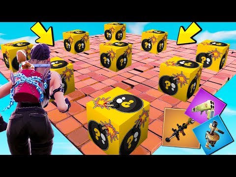 LUCKY BLOCK degli ESPLOSIVI FORTUNATI !! - Fortnite CREATIVE ITA
