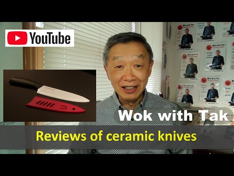 Review of ceramic knives.  Why you should have one in your kitchen.