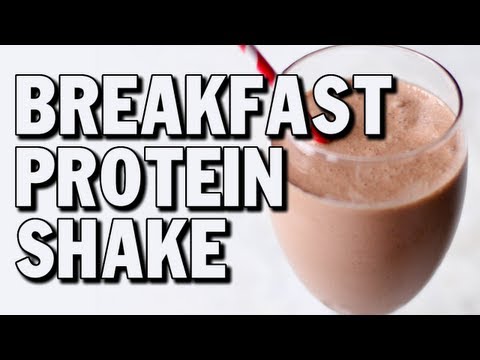 QUICK BODYBUILDING BREAKFAST PROTEIN SHAKE