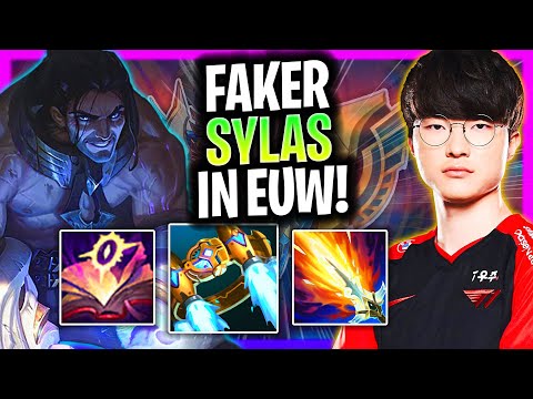 FAKER IS A GOD WITH SYLAS IN EUW SERVER! | T1 Faker Plays Sylas Mid vs Talon!  Season 2024