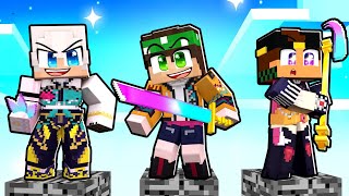 SOPRAVVIVI A KPOP DEMON HUNTERS su UN PILASTRO DI BEDROCK in MINECRAFT!