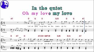 Queen-Teo torriatte karaoke sheet music,MR for players,chord,chorus,Lyrics add(Ye karaoke)