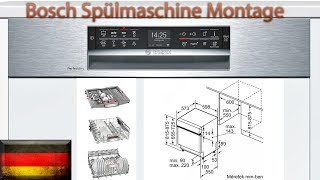 #93 Bosch Spülmaschine Montage SMI68TS06E