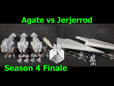 Star Wars Armada "Dreadnoughts" Agate vs Jerjerrod - ION Radio Battle Report