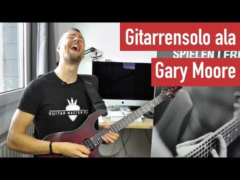 Gitarrensolo mit singenden Slides und Bending Licks ala Gary Moore | Guitar Master Plan