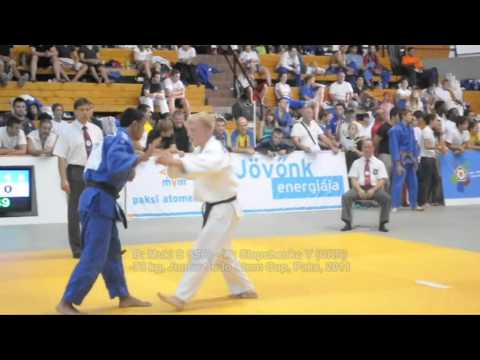 Judo 2011 Paks -73kg B- Muki S (ISR) -- W- Slepchenko Y (UKR) Junior Atom Cup