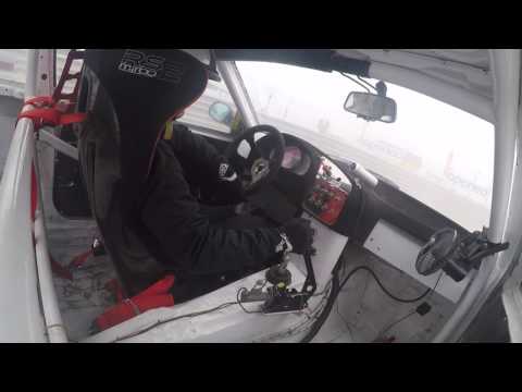 Crash in first round of Oponeo Polish Rallycross Championship