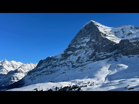 Ski Kleine Scheidegg to Wengen on Run 36