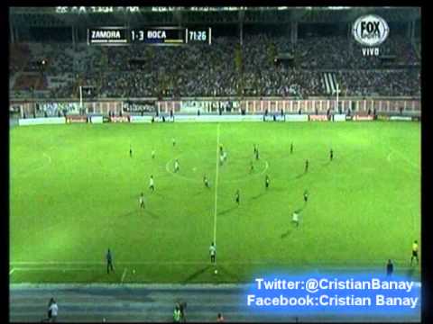 Zamora 1 Boca 5 (Somos Boca Am 750) Copa Libertadores 2015 Los goles