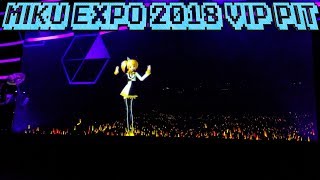 [4K]Hatsune Miku live concert in Los Angeles 2018 - Meltdown by iroha(sasaki) ft. Kagamine Rin