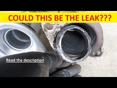Exhaust down pipe & gasket replacement