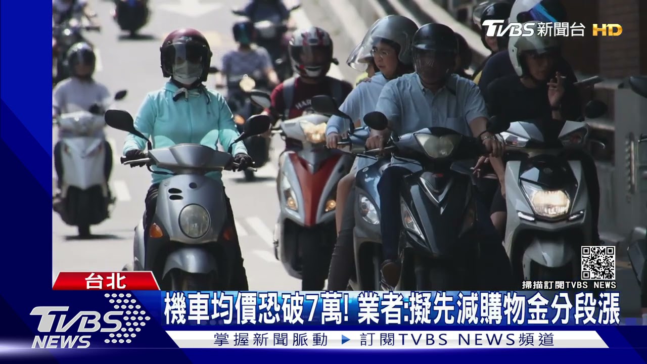 成本飆漲!機車下半年喊漲4千 均價恐破7萬