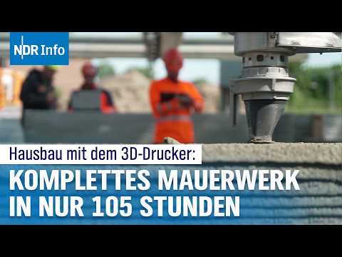 Das erste 3D-gedruckte Haus in Norddeutschland | NDR Info