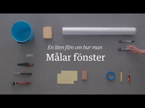 Måla fönster – Hur gör man? - Beckers Färg