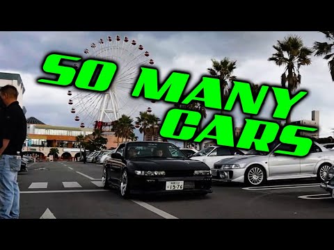 JDM CARS AS FAR AS THE EYE CAN SEE