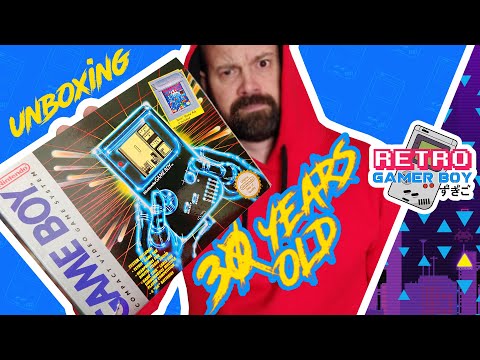 Unboxing Original Game Boy 30 Years Later