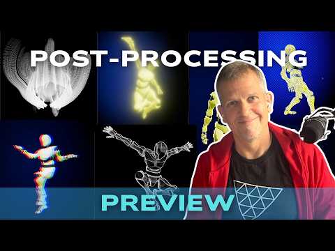 Three.js + WebGPU Post-Processing Effects PREVIEW