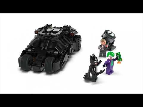 thumbnail video image 2 of Set LEGO Super Heroes Tumbler de Batman vs Two-Face y The Joker 76303, 2 of 5