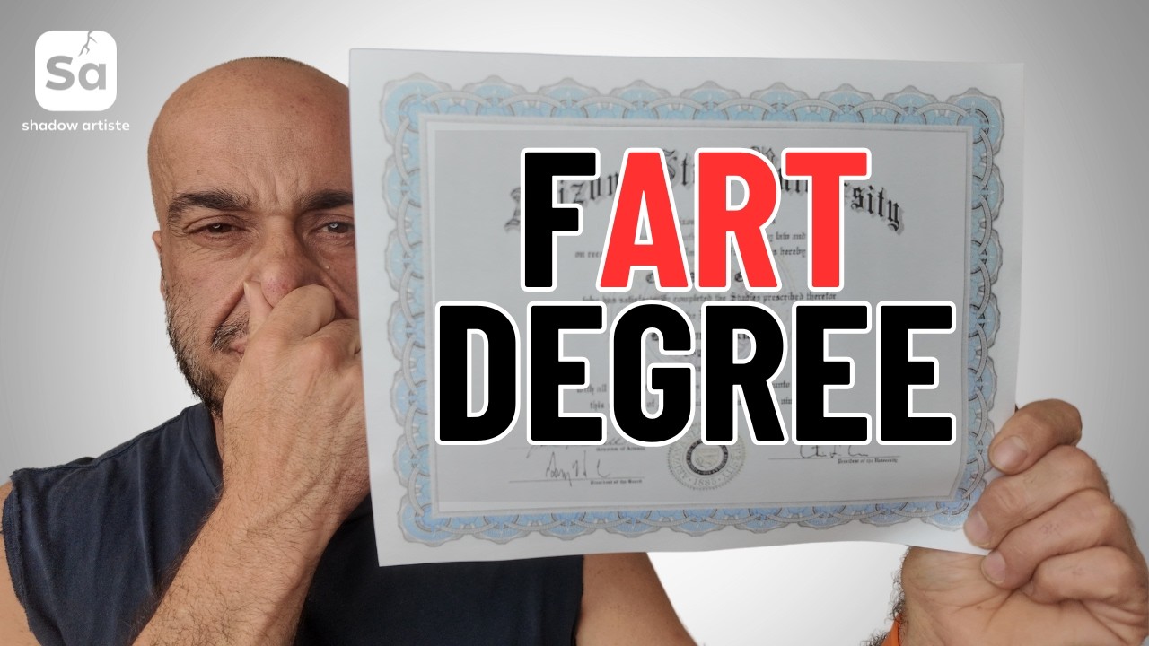 4 YEAR ART Degree in 25min. ALTERNATIVE program for ALL ARTISTS! Change your life.🔥🔥🔥 shadow artiste