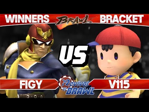 Wiederbelebung von Brawl – Figy (Captain Falcon) gegen V115 (Ness) – Gewinner der mittleren Ränge...