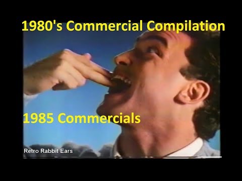 1980s TV Commercial Compilation From 1985