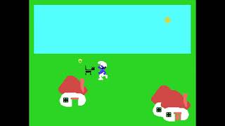 Blues_Sprites (aka Les Schtroumpfs) for the TI-99/4A