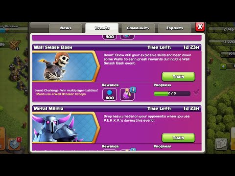 Wall Smash Bash | Star Bonus | Clash Of Clans |