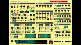 Video thumbnail for MESSING AROUND WITH Ichiro Toda SYNTH 1 version 1.12 by UPROAR 24