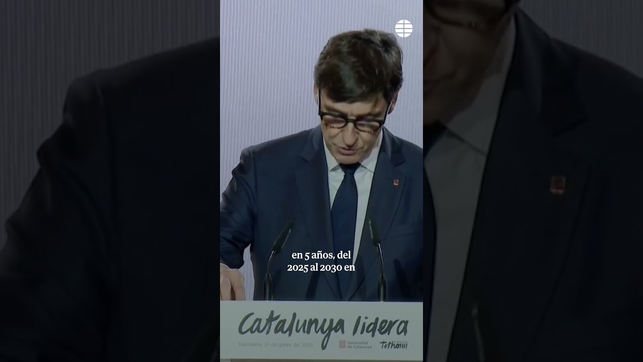 Illa anuncia 18 500 millones hasta 2030 para recuperar el liderazgo económico de Cataluña