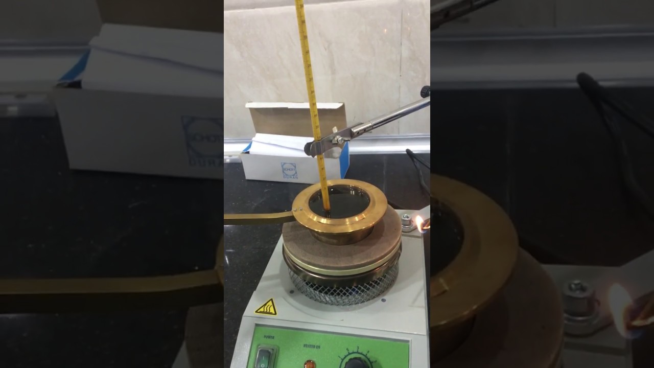 VIALAB - Flash and fire point - Cleveland - Standard ASTM D92