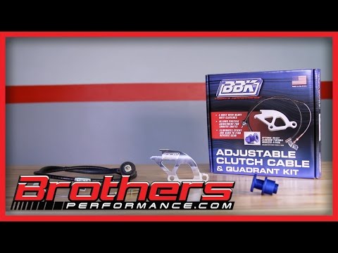 1979-2004 Mustang Adjustable Clutch Cable, Quadrant, Firewall Adjuster Overview