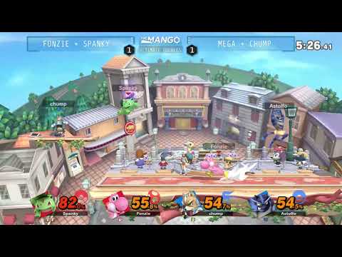 The Mang0   Fonzie + Spanky Vs  Mega + Chump Pools   Smash Ultimate