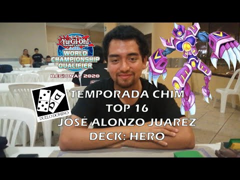REGIONAL CHIM LIMA PERU TOP 16 - JOSE ALONSO JUAREZ DECK HERO