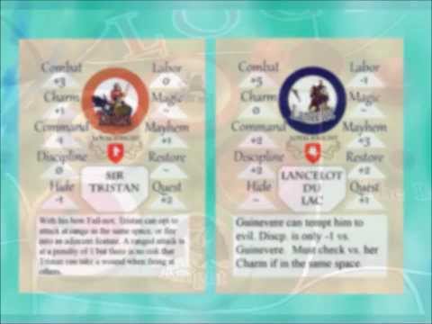 Character Cards in the Realm of Logres