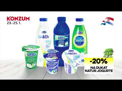 Konzum akcija za početak tjedna do 25.1.