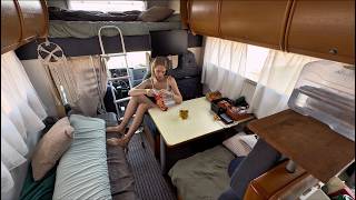 Living in a Camper: 24h Solo Camping Routine