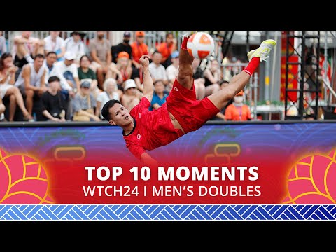 World Teqball Championships 2024 I Top 10 moments I Men's Doubles Category