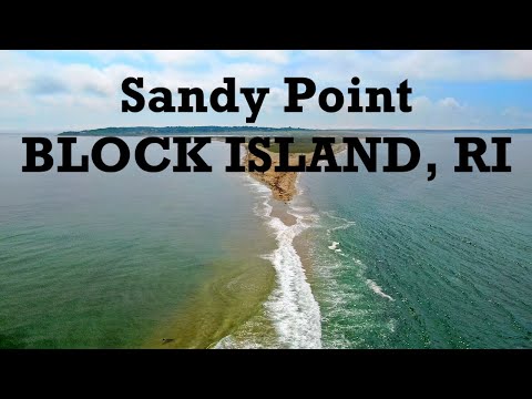Cow Cove/North Lighthouse/Sandy Point - Block Island, RI - DJI Mavic 2 Zoom drone