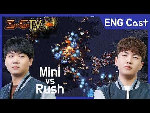 [ENG] "Fantastic game #1" Mini vs Rush on Ringing Bloom - Starcraft Remastered (StarCastTV English)